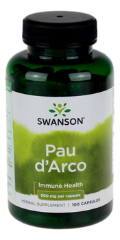 Pau D`arco 500mg - 100kaps SWANSON